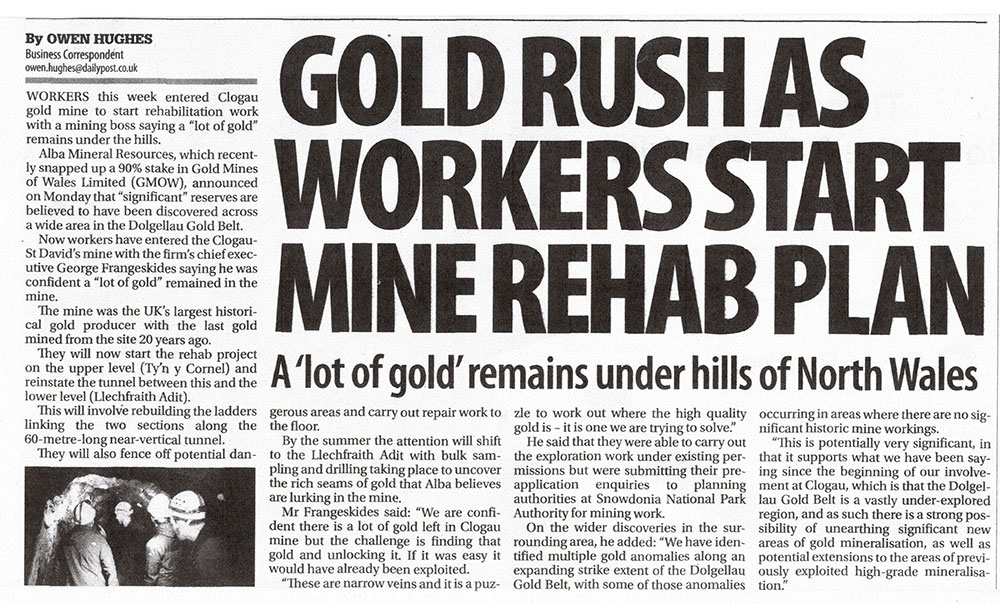 Goldrush article